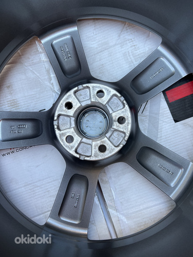 21-дюймовые оригинальные диски Audi Rotor 5x112 (с возможностью замены) (фото #7)
