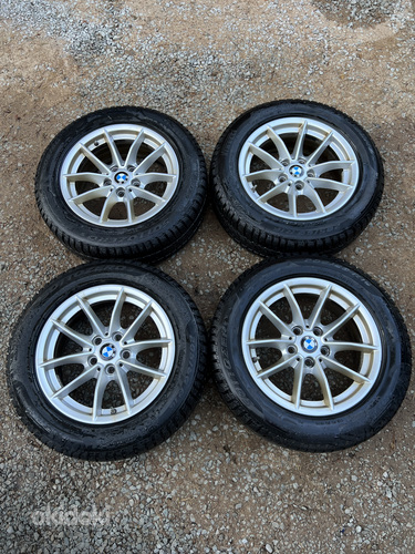16" BMW style 774 оригинальные диски 5x112 + ламеллярные шины (фото #6)