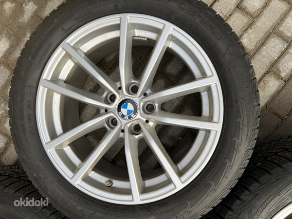17" оригинальные диски BMW style 778 5x112 + легкосплавные шины (фото #1)