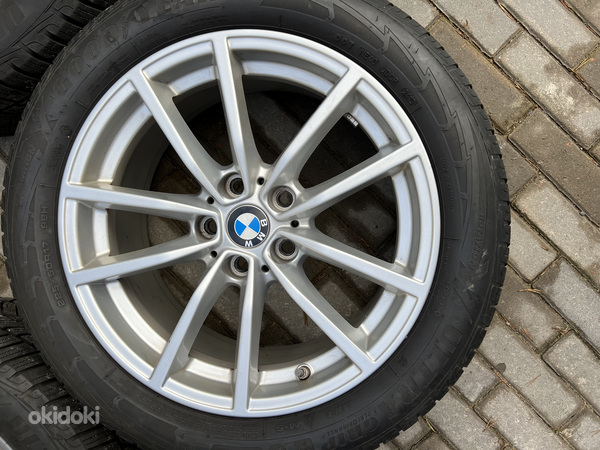17" оригинальные диски BMW style 778 5x112 + легкосплавные шины (фото #4)