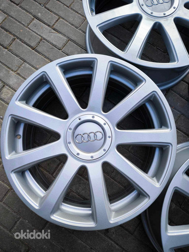 20" Audi 9-спицевые оригинальные колеса 5x112 (фото #3)