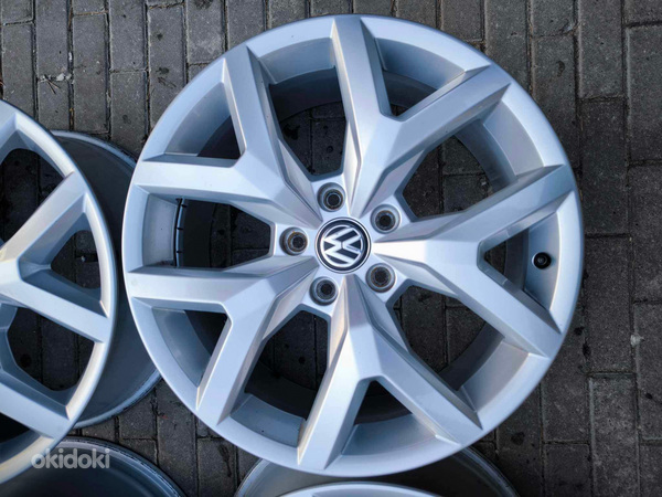19" оригинальные колеса Volkswagen 5x120 (фото #4)