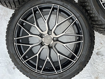 20-дюймовые колеса ABS 5x108 + шипованные шины 255/45/20