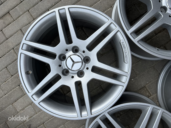 17" оригинальные колеса Mercedes-Benz AMG 5x112 (фото #1)