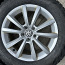 17" оригинальные диски Volkswagen 5x112 + двойные шины 215/65 (фото #4)