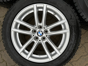 17" диски Rial 5x112 + шипованные шины 225/55/17 8мм (2 фото из 8)
