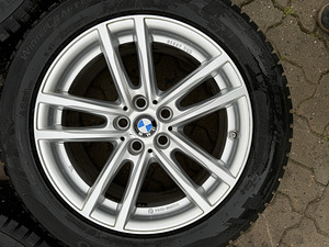 17" диски Rial 5x112 + шипованные шины 225/55/17 8мм (4 фото из 8)