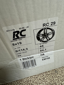 19" RC Design veljed 5x114,3 (uued) (7 foto / 7)