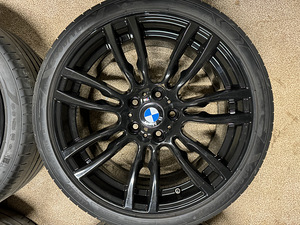 19" оригинальные диски BMW style 403M 5x120 + летние шины