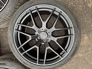 21" диски Mercedes-Benz 5x112 + летние шины 265/40/21 (новые)