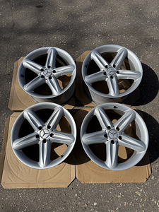 18" оригинальные диски Mercedes-Benz 5x112 (6 фото из 8)