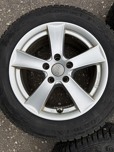 16" Dezent veljed 5x112 + naastrehvid Continental 205/60/16