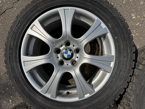 18" BMW X5 veljed 5x120 + naastrehvid 255/55/18 (1 foto / 7)