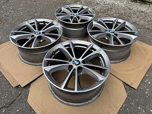 17" оригинальные диски BMW стиль 631 5x112 + датчики (5 фото из 7)