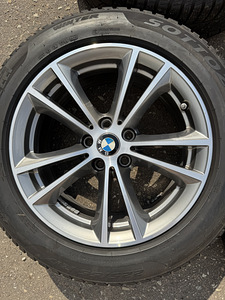 17" оригинальные диски BMW стиль 631 5x112 + зимние шины 6-7мм (2 фото из 9)