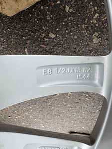 18" оригинальные диски BMW стиль 618 5x112 (X5/X6) (7 фото из 7)