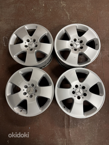 17" оригинальные диски Mercedes-Benz 5x112