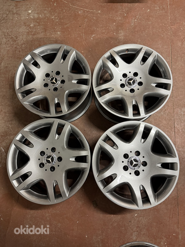 17" оригинальные диски Mercedes-Benz 5x112 (как новые)