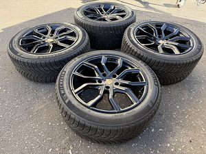 20" Porsche Cayenne диски 5x130 + шины с ламелями 6-6,5 (2 фото из 10)