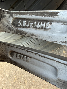 16" диски Mercedes-Benz 5x112 + летние шины 205/60/16 (9 фото из 9)