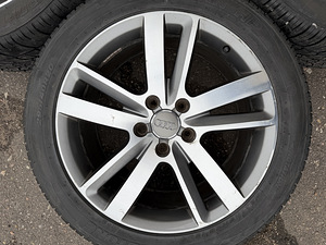 20" оригинальные диски Audi 5x130 + летние шины 295/40/20 (6 фото из 10)