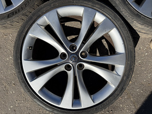 20" оригинальные диски Opel 5x120 + летние шины 255/35/20 (4 фото из 10)