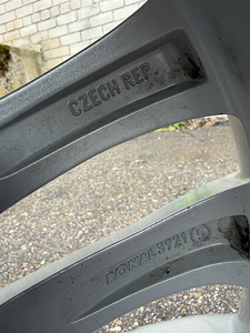 18" оригинальные диски BMW стиль 632 5x112 + датчики (9 фото из 10)