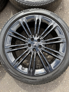 23" оригинальные диски Land Rover 5x120 + 285/40/23 m+s 5,5мм (4 фото из 10)