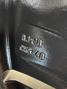 18" оригинальные диски Peugeot 5x108 (как новые) (8 фото из 10)