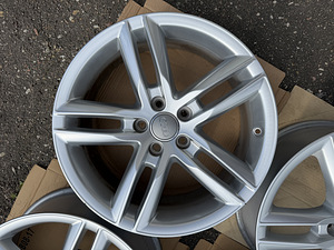 18" оригинальные диски Audi 5x112 (7 фото из 9)