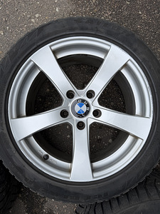 17" Dezent диски 5x120 + шипованные шины 225/50/17 (7мм) (2 фото из 8)