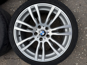 19" BMW style 403M originaalveljed 5x120 + suverehvid 4mm (5 foto / 8)