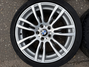 19" BMW style 403M originaalveljed 5x120 + suverehvid 4mm (7 foto / 8)
