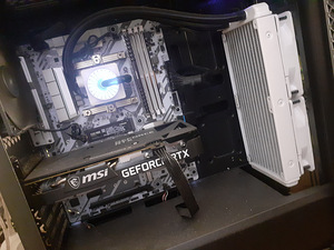 Mänguarvuti vesijahutusega + RTX 3050 (2 foto / 3)
