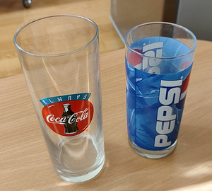 PEPSI,COCA-COLA klaasid (1 foto / 5)