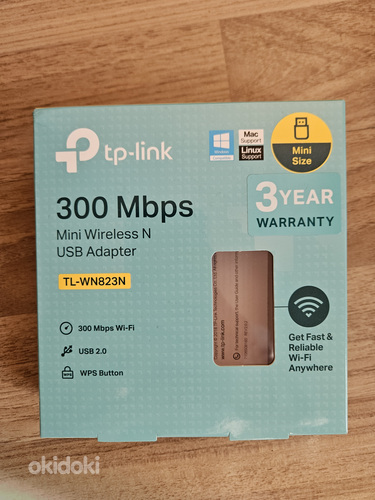 Адаптер TP-Link 300 Мбит/с Wifi (фото #2)