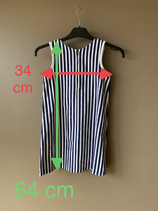 128-134 cm Triibuline suvekleit, Käsitöö (7 foto / 7)