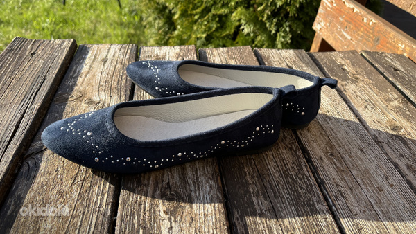 Baleriinad, kingad, tume-sinised (suurus 35) (foto #5)