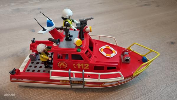 Playmobil - пожарный катер (фото #1)