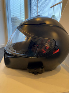 Kiiver AGV K-3 SV suurus M/L (58) matt must + Cardo (4 foto / 8)