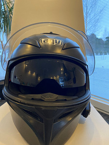 Kiiver AGV K-3 SV suurus M/L (58) matt must + Cardo (7 foto / 8)