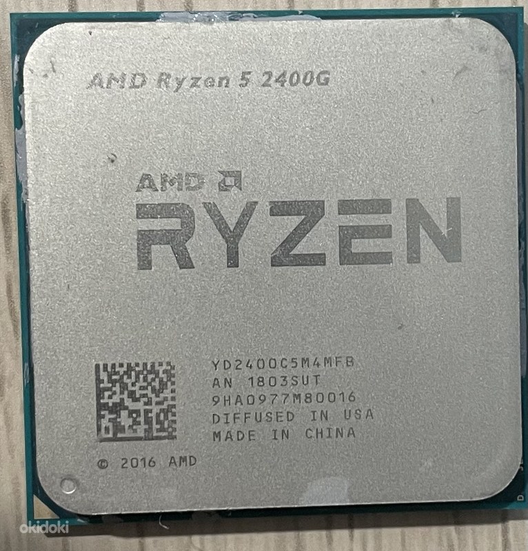 AMD Ryzen 5 2400G, 4c/8t, AM4, Radeon RX Vega 11 - Tallinn ...