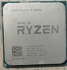 AMD Ryzen 5 2400G, 4c/8t, AM4, Radeon RX Vega 11 (1 foto / 3)