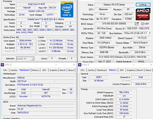 Intel i5 4670 + MB H87 + 16GB DDR3 + RX 570 4GB (2 foto / 2)
