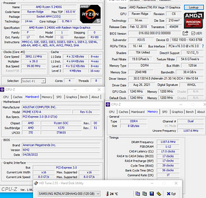 AMD Ryzen 5 2400G + X370 + 8GB DDR4 + 128GB SSD (2 foto / 2)