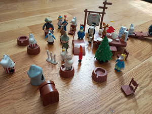 Muumi maja koos lisadega minifiguurid ja mööbel (6 foto / 9)