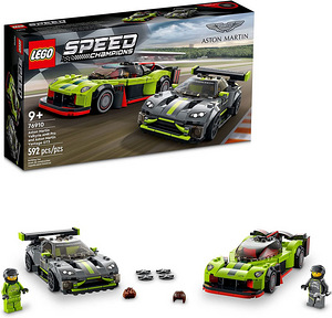LEGO Aston Martin Valkyrie AMR Pro and Aston Martin 76910