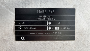 Dulkan RIB Mare R43 25kW paat mootorpaat (6 foto / 6)