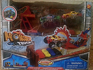 Mängukomplekt Monster Truck Express Wheel (1 foto / 2)