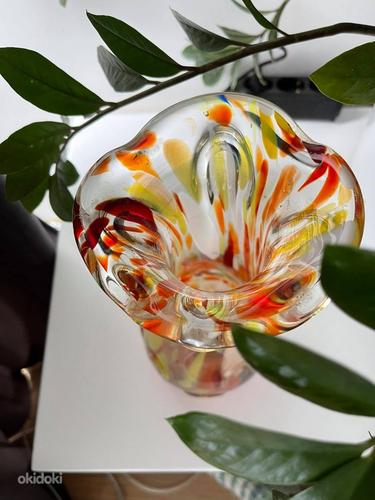Tarbeklaas стеклянная цветная ваза (фото #2)